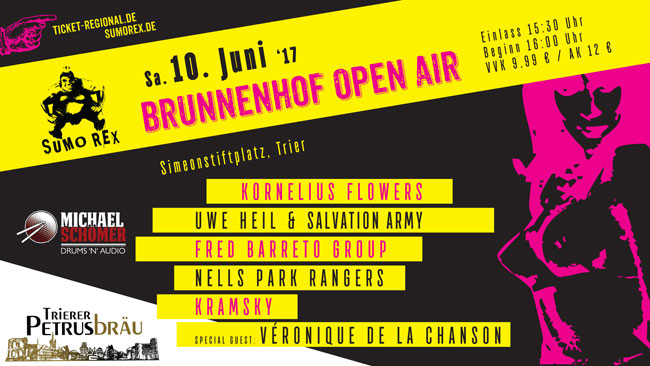 Sumo Rex Brunnenhof Open Air 2017